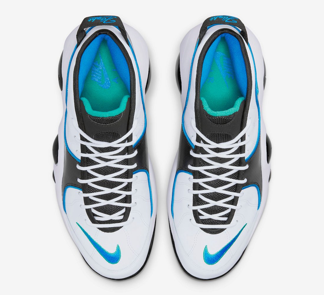 Nike Air Zoom Flight 95 White Black Blue Teal DM0524-100 Release Date Info