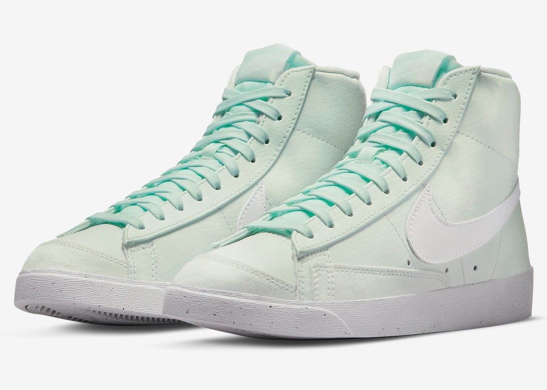 Nike Blazer Mid ’77 Next Nature Launching in Mint Green