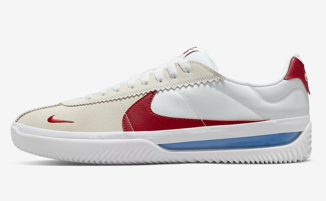 Nike BRSB OG White Red Blue DH9227-100 Release Date Info