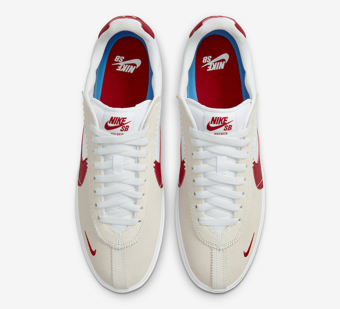 Nike BRSB OG White Red Blue DH9227-100 Release Date Info