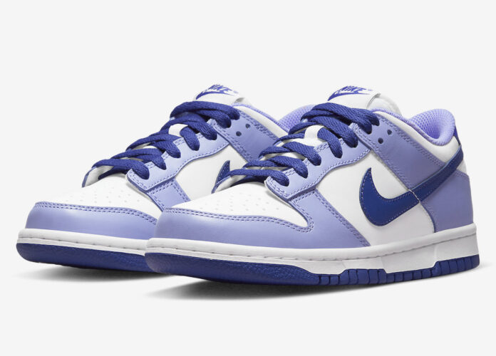 Nike Dunk Low GS Blueberry DZ4456-100 Release Date Info | SneakerFiles