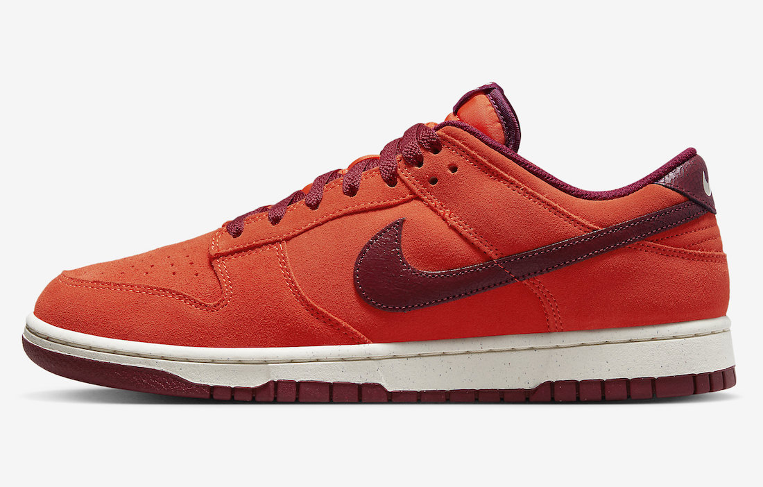 Nike Dunk Low Orange Suede DQ8801-800 Release Date Info