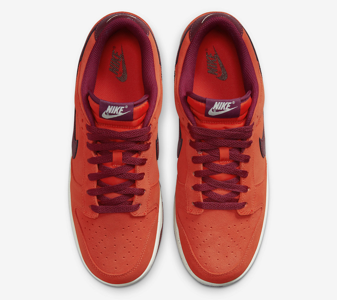 Nike Dunk Low Orange Suede DQ8801-800 Release Date Info