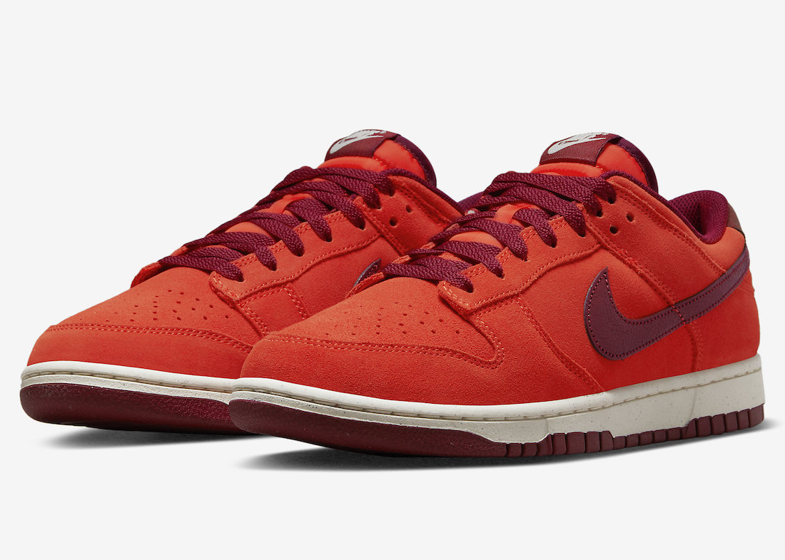 Nike Dunk Low Orange Suede DQ8801-800 Release Date Info