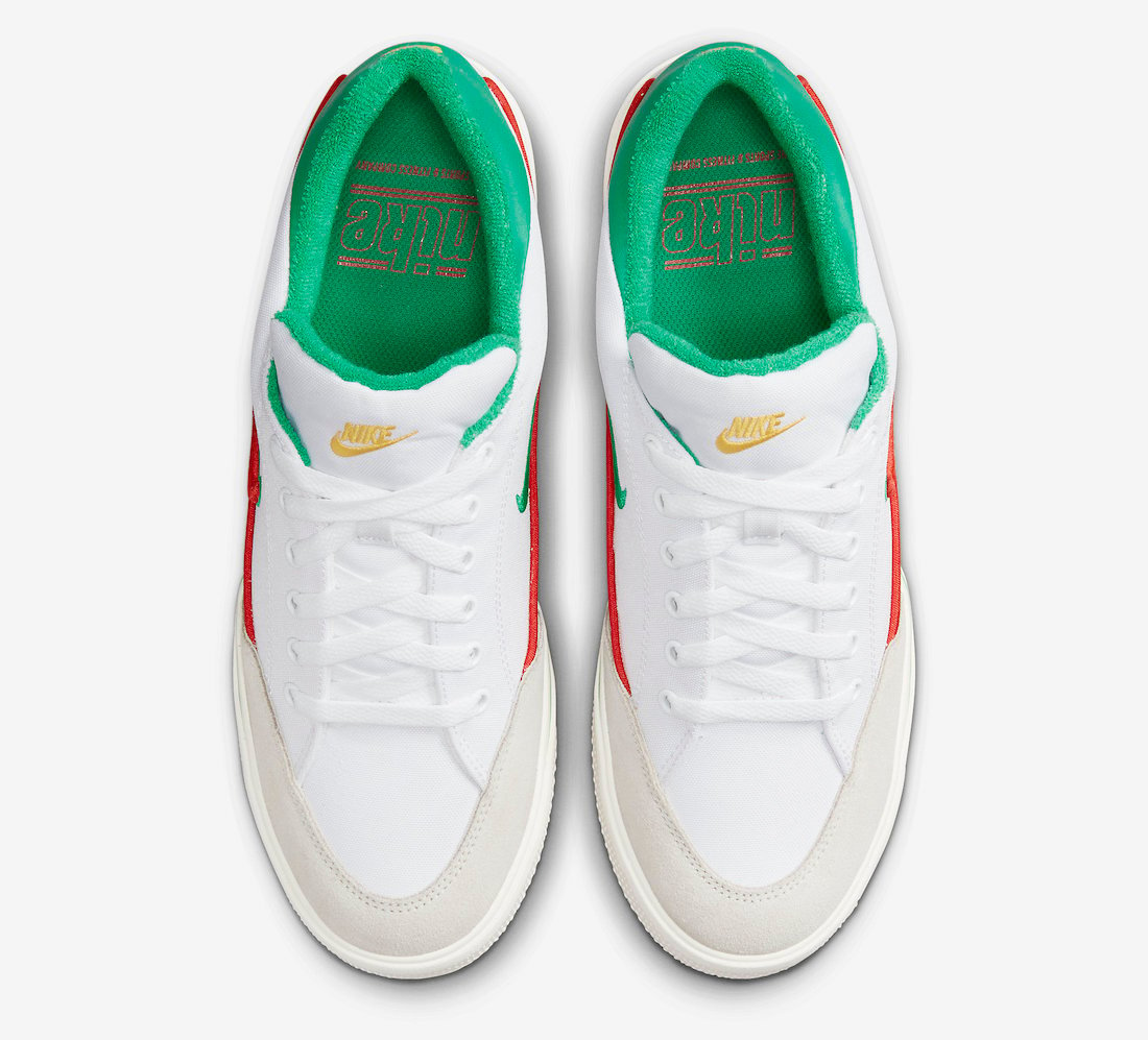 Nike GTS 97 White Red Green DX2944-100 Release Date Info