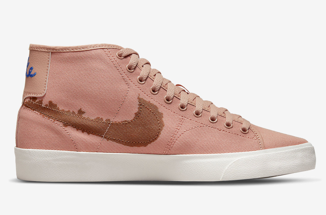 Nike SB Blazer Court Mid Premium Rose Whisper DM8553-601 Release Date Info