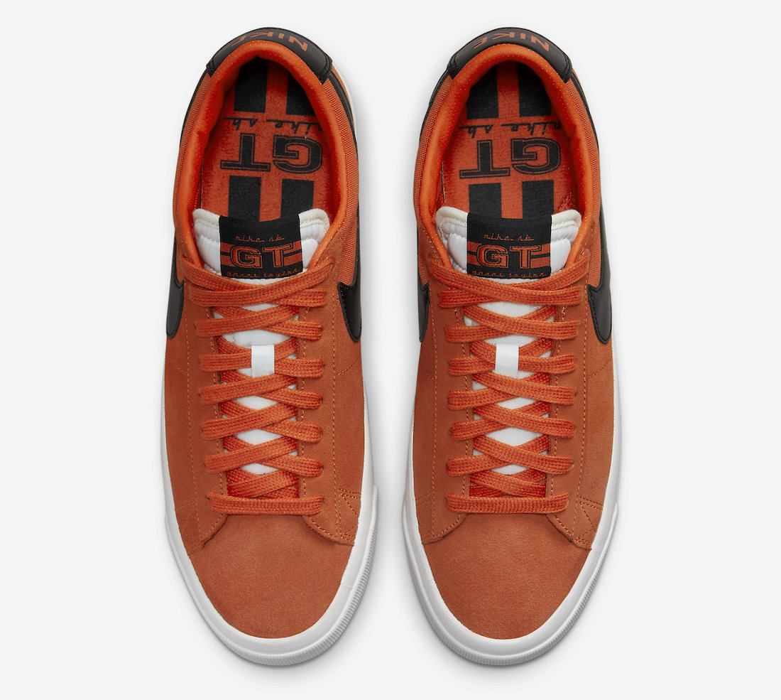 Nike SB Blazer Low GT Orange Black DR9103-800 Release Date Info