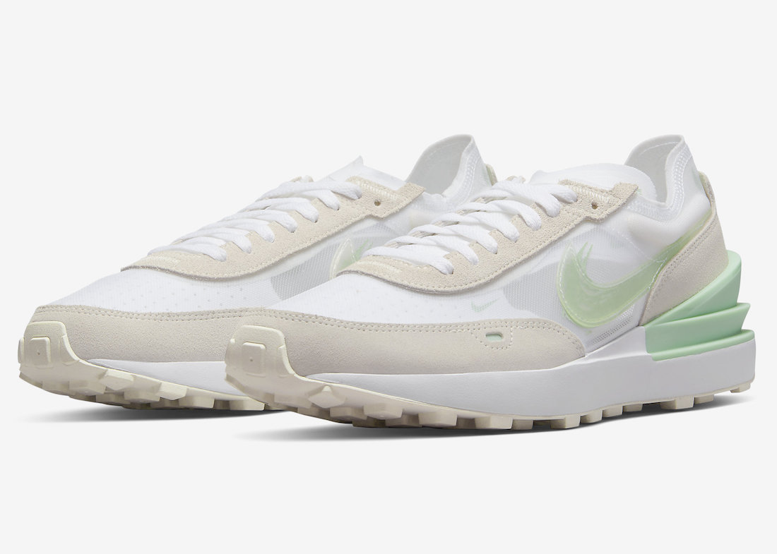This Nike Waffle One Features Clear Swoosh Logos