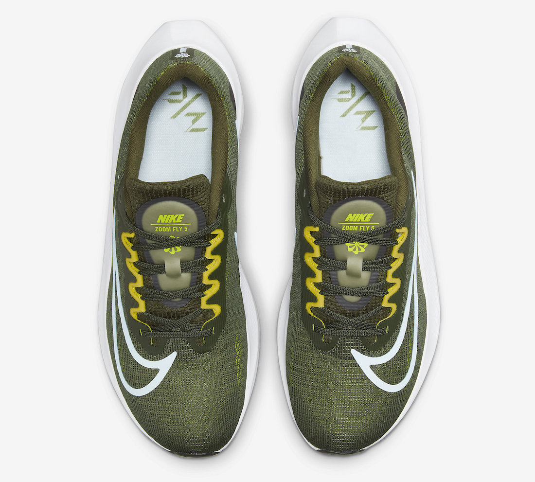Nike Zoom Fly 5 Olive Green DM8968-301 Release Date Info