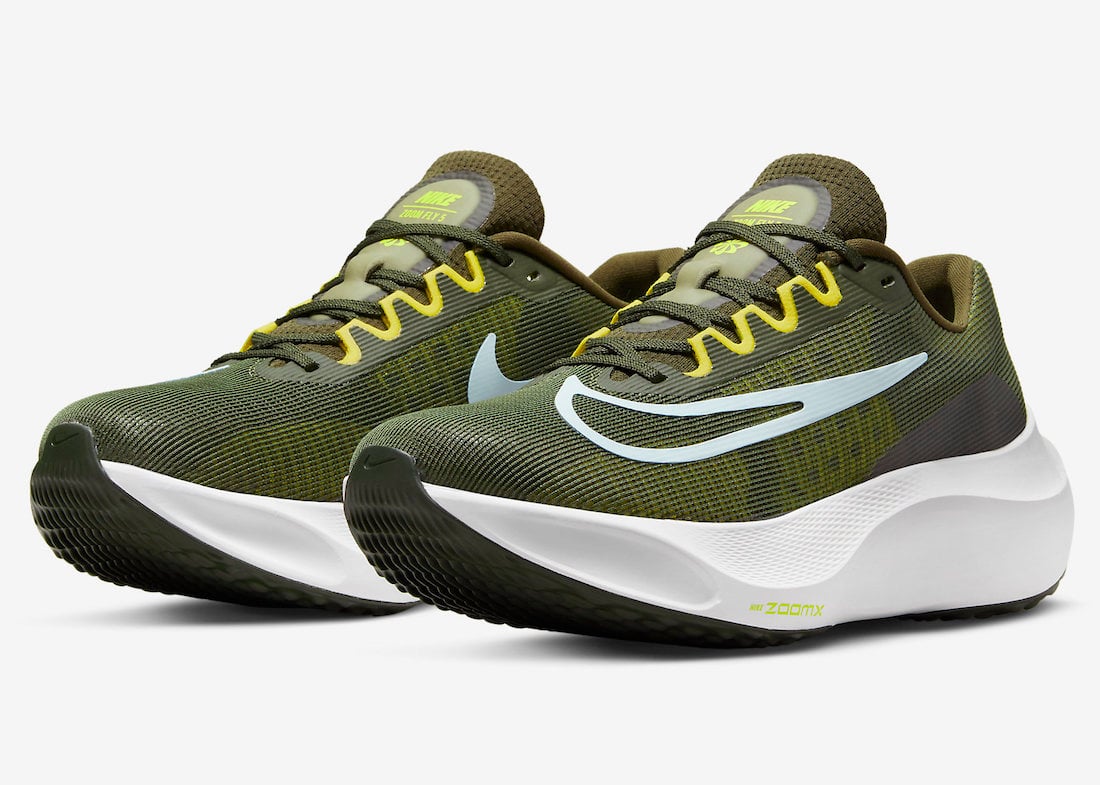 Nike Zoom Fly 5 Olive Green DM8968-301 Release Date Info