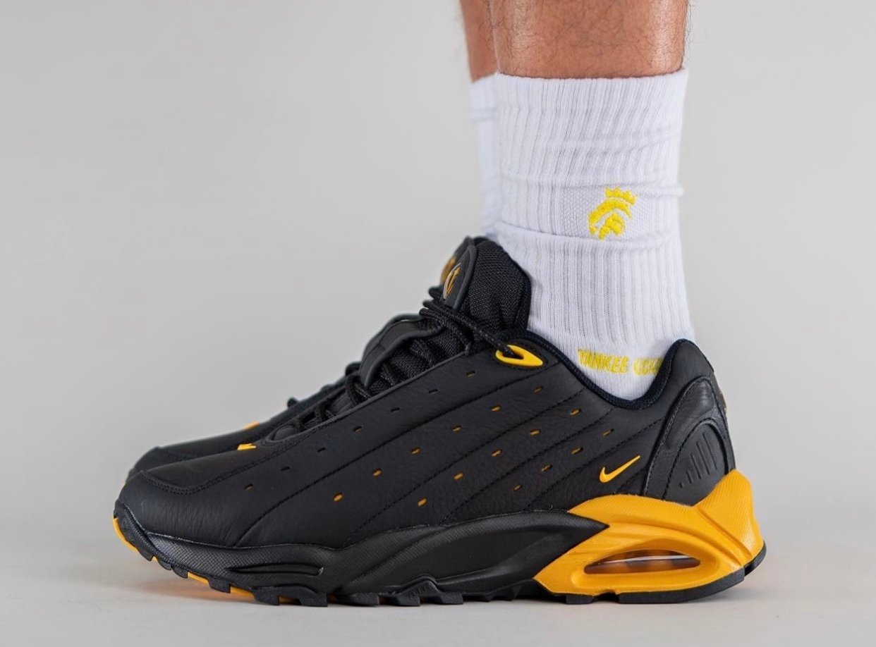 NOCTA Nike Hot Step Air Terra Black University Gold DH4692-002 On-Feet