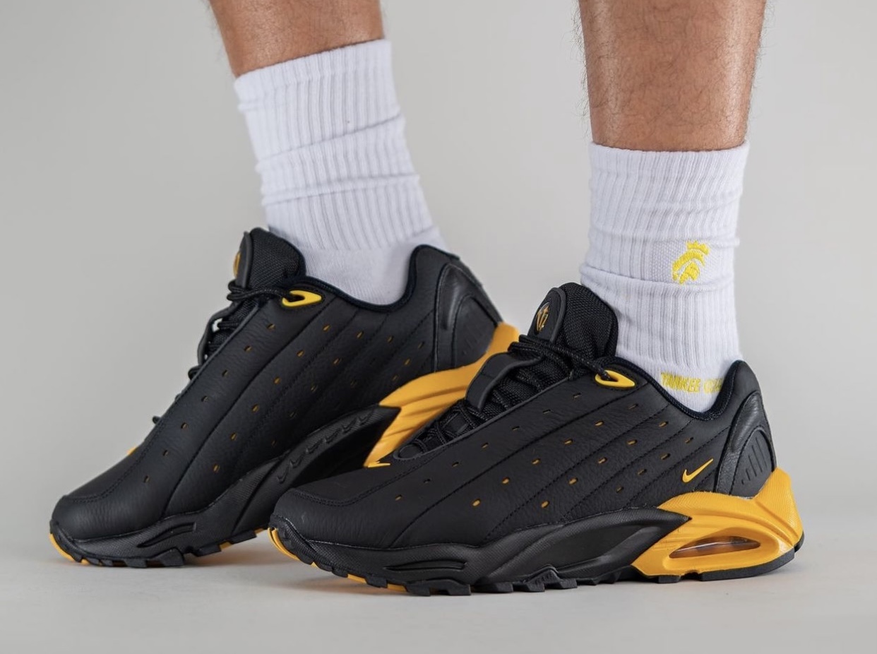 NOCTA Nike Hot Step Air Terra Black University Gold DH4692-002 On-Feet