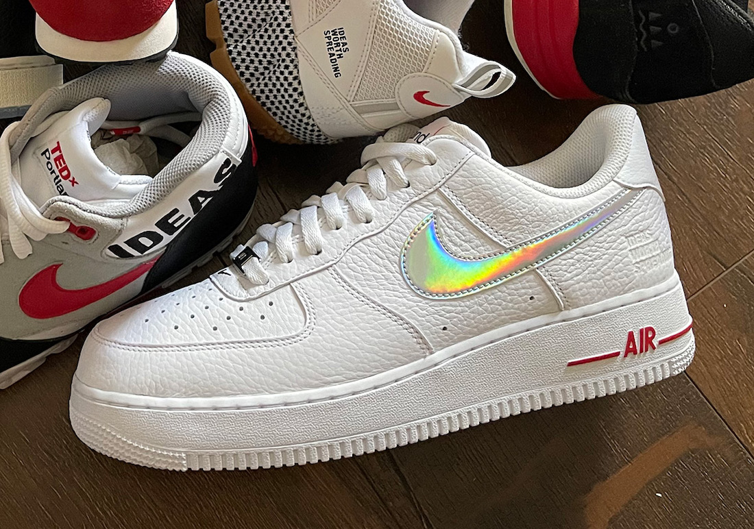 TEDxPortland Nike Air Force 1 Low 10th Anniversary Release Date Info