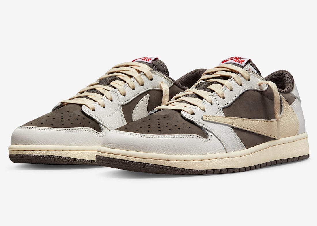 Travis Scott x Air Jordan 1 Low OG ‘Reverse Mocha’ Official Images