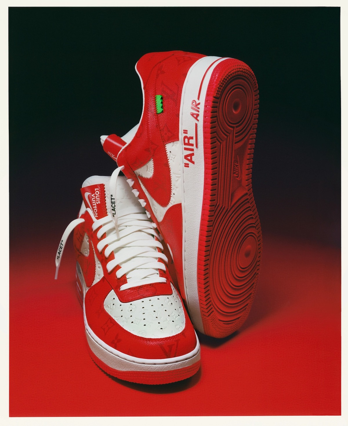 Virgil Abloh Louis Vuitton Nike Air Force 1 Exhibition