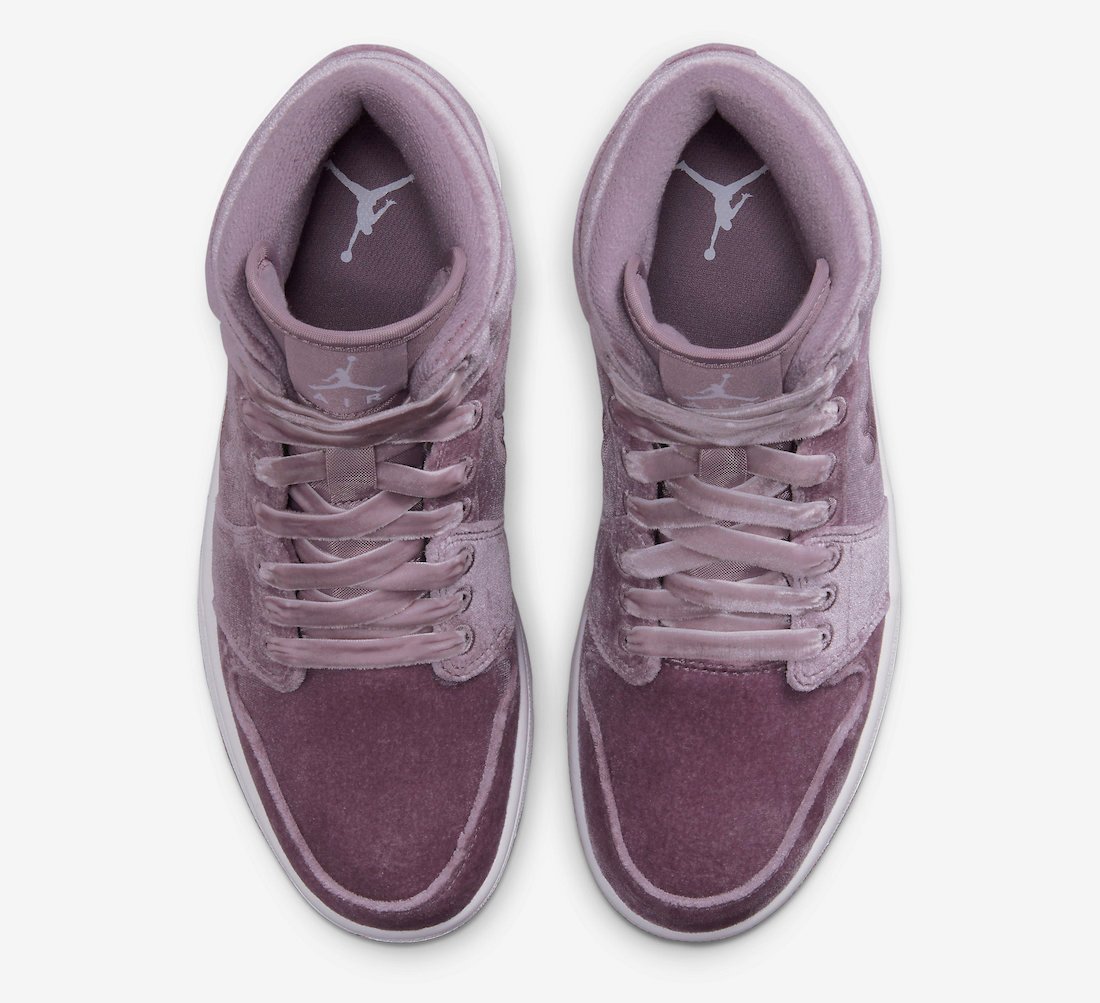 Air Jordan 1 Mid Purple Velvet DQ8397-500 Release Date Info