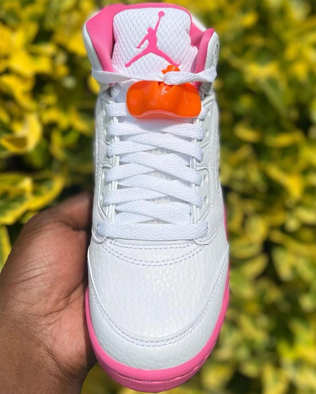 Air Jordan 5 GS White Pinksicle Safety Orange WNBA Release Date Info