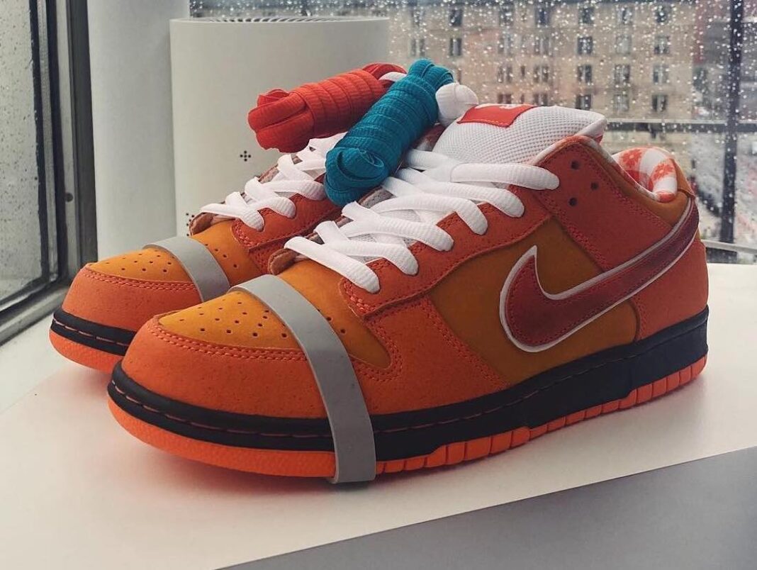 orange lobster sb dunk