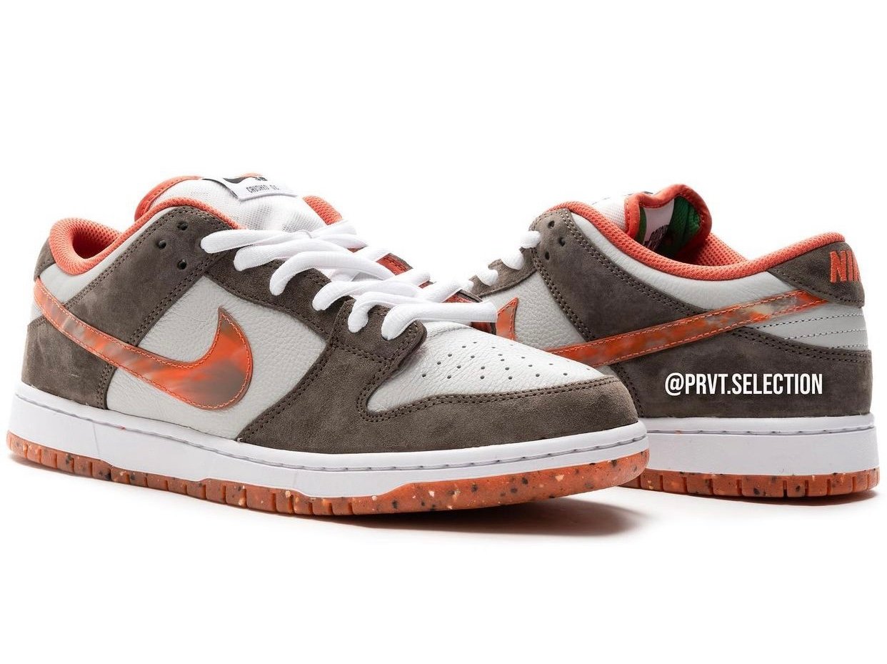 Crushed DC Skate Shop x Nike SB Dunk Low DH7782-001 Release Date +