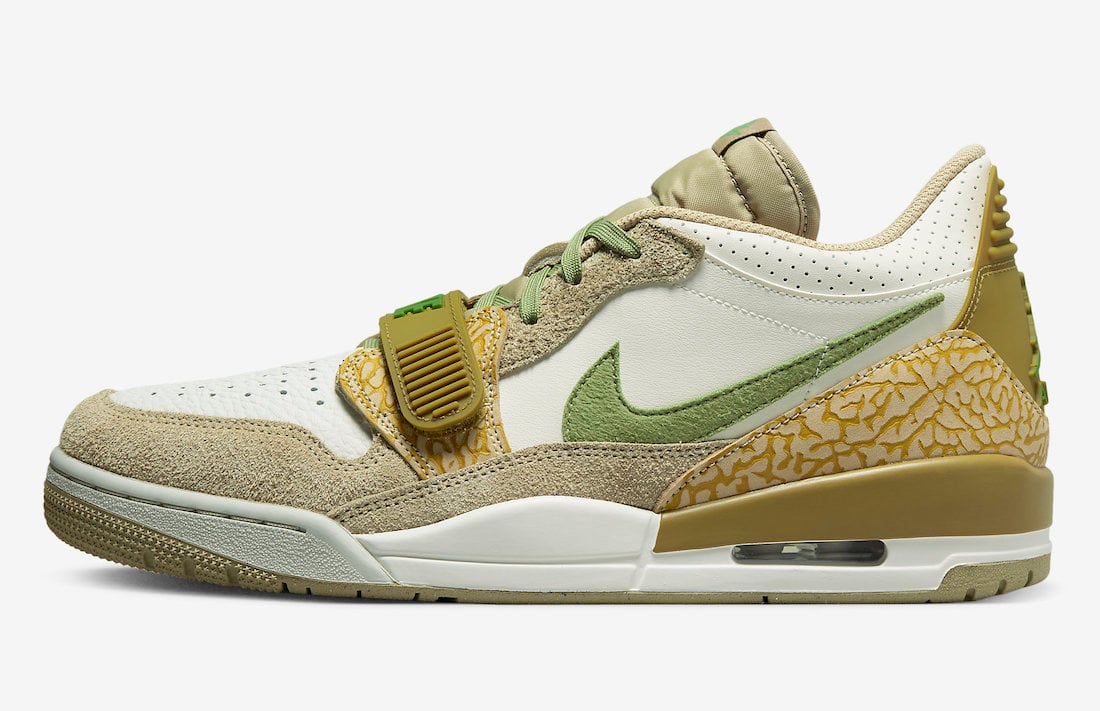 Jordan Legacy 312 Low Olive Gold DX9260-001 Release Date Info