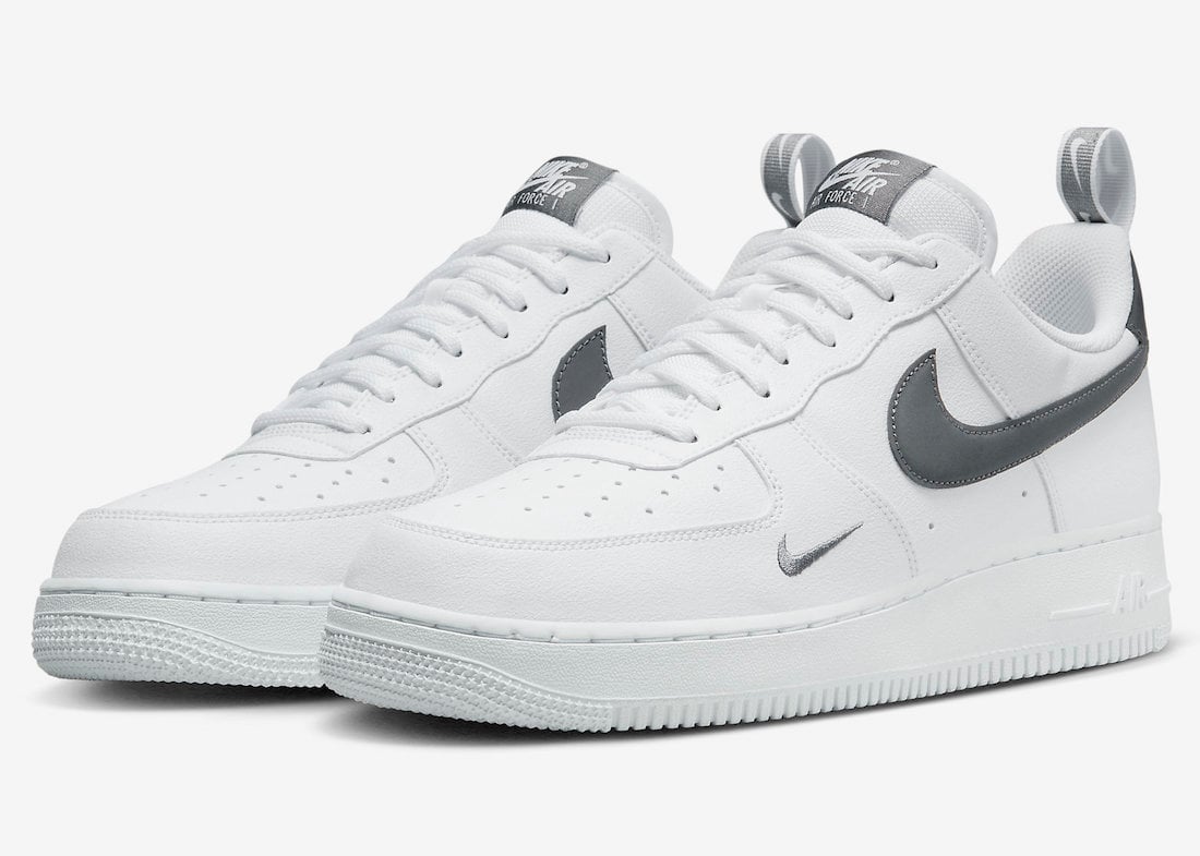 Nike Air Force 1 Low White Grey DX8967-100 Release Date Info