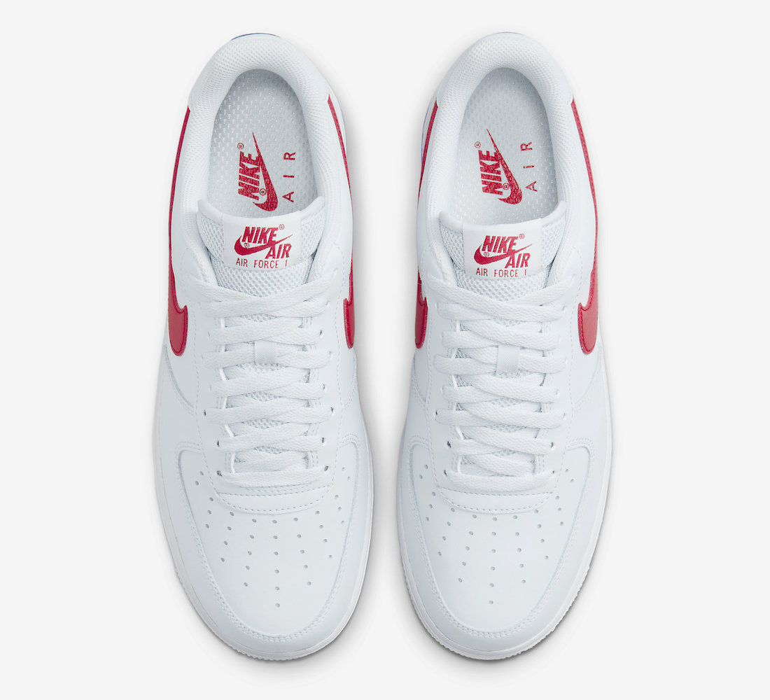 Nike Air Force 1 Low White Red Blue DX2660-001 Release Date Info