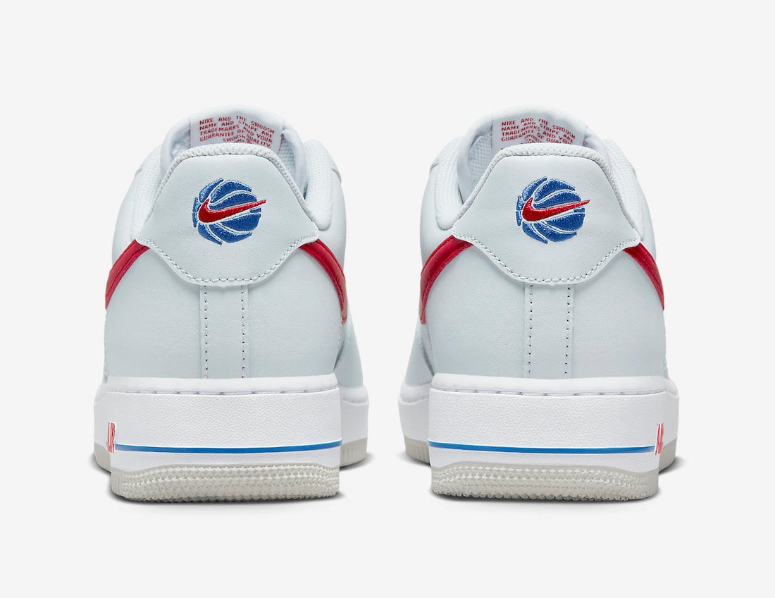 Nike Air Force 1 Low White Red Blue DX2660-001 Release Date Info