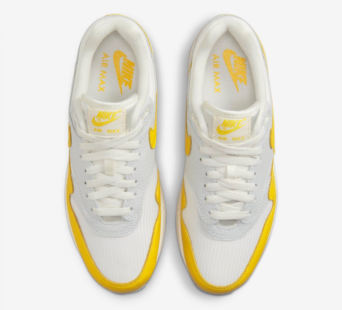 Nike Air Max 1 White Yellow DX2954-001 Release Date Info