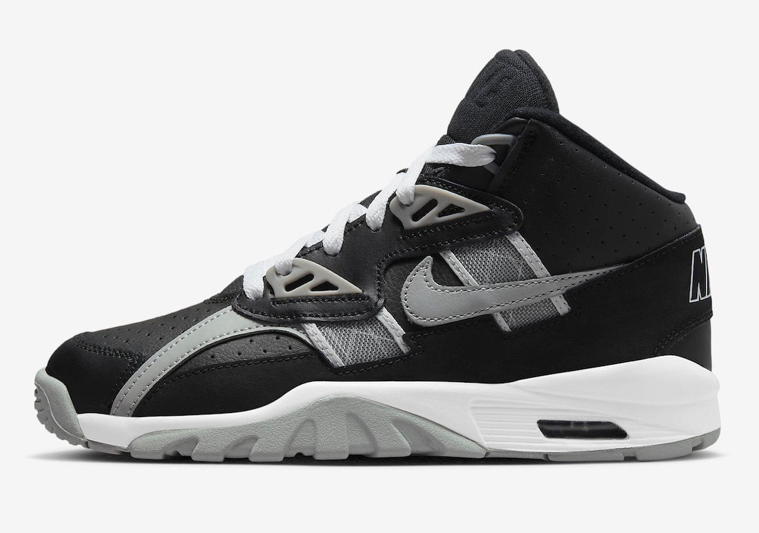 Nike Air Trainer SC High Raiders Black Grey White DX3764-001 Release Date Info