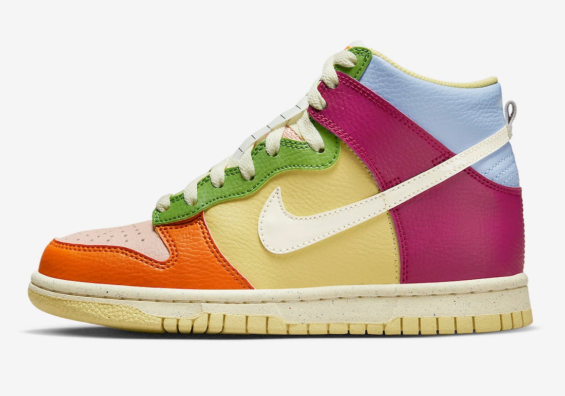 Nike Dunk High GS Multi-Color DZ5638-500 Release Date Info