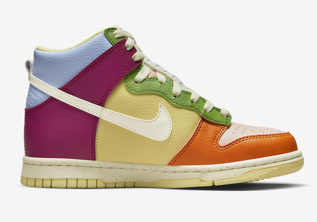 Nike Dunk High GS Multi-Color DZ5638-500 Release Date Info