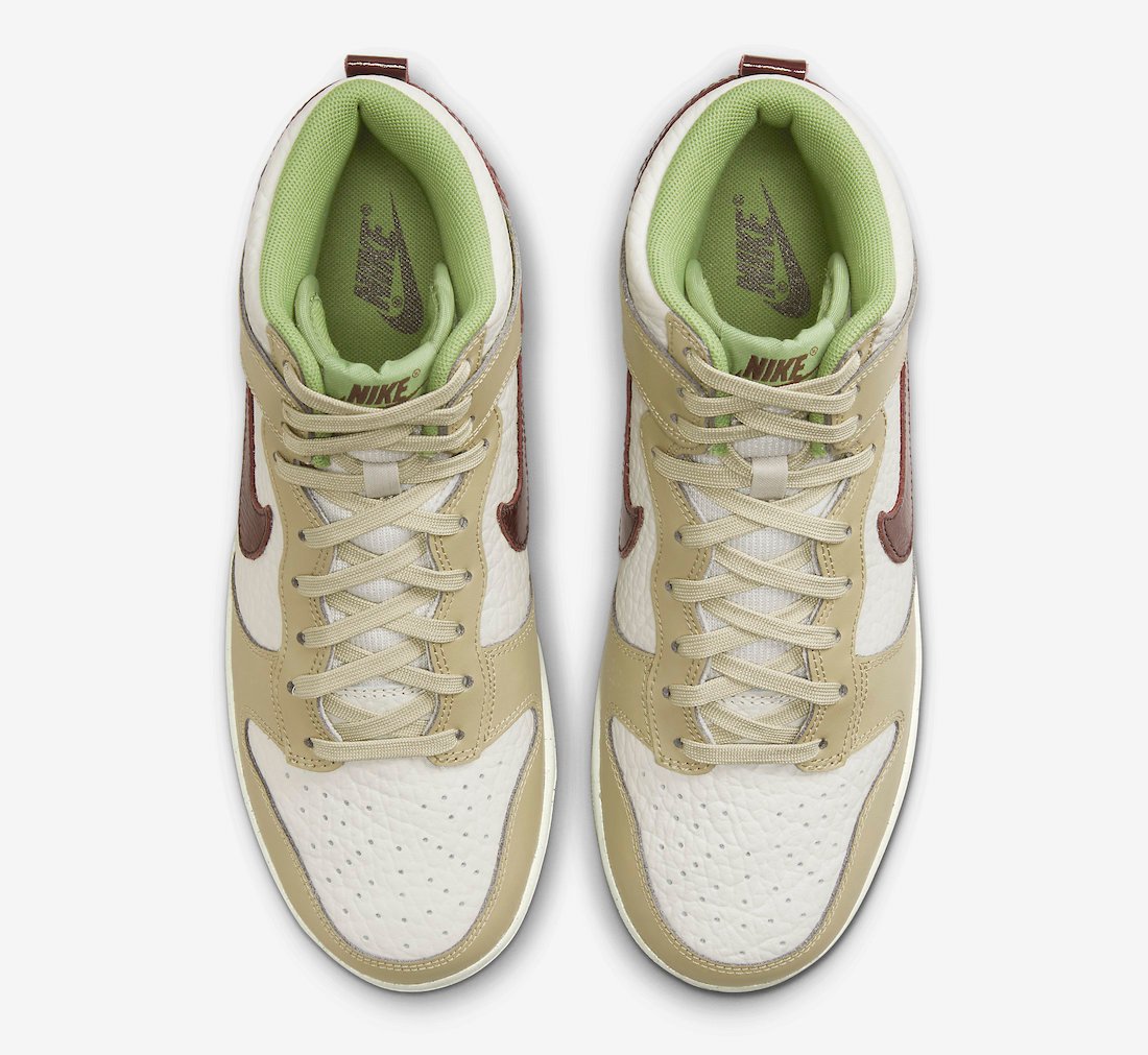 Nike Dunk High White Tan DX8956-001 Release Date Info