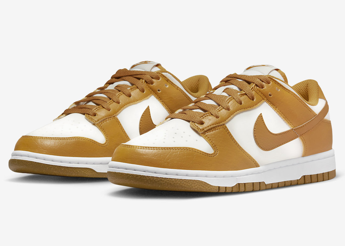Nike Dunk Low Next Nature Brown White DN1431-001 Release Date Info