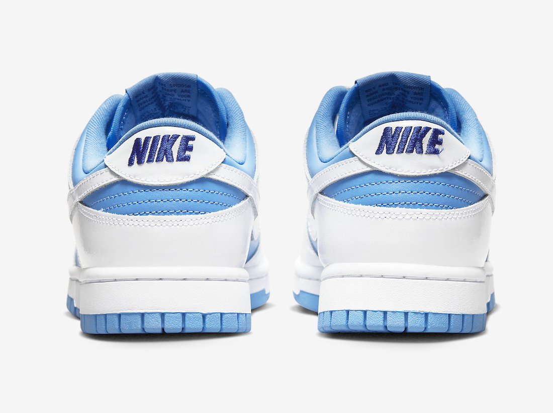 Nike Dunk Low White University Blue Royal Blue DJ9955-101 Release Date Info
