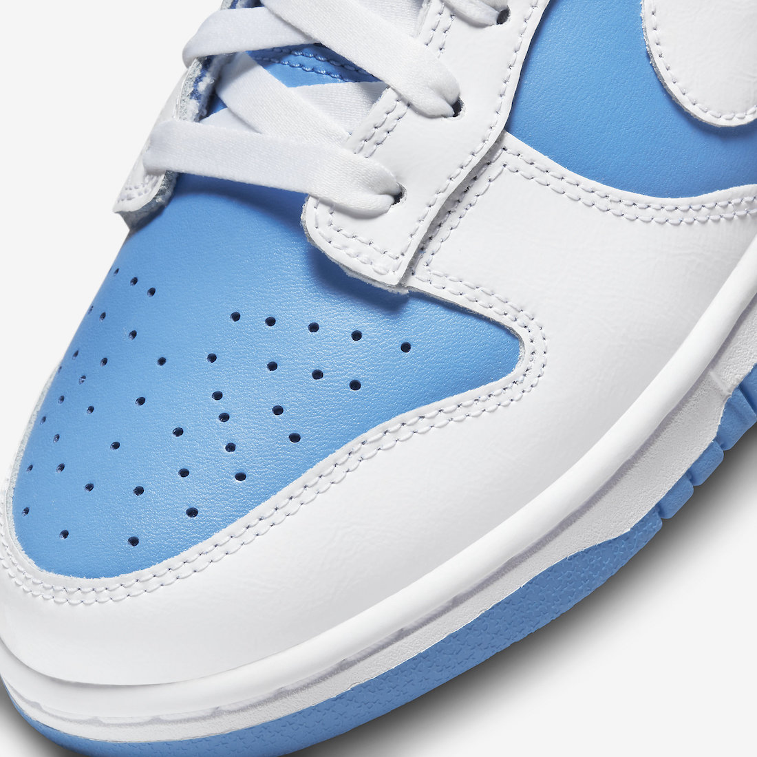 Nike Dunk Low White University Blue Royal Blue DJ9955-101 Release Date Info