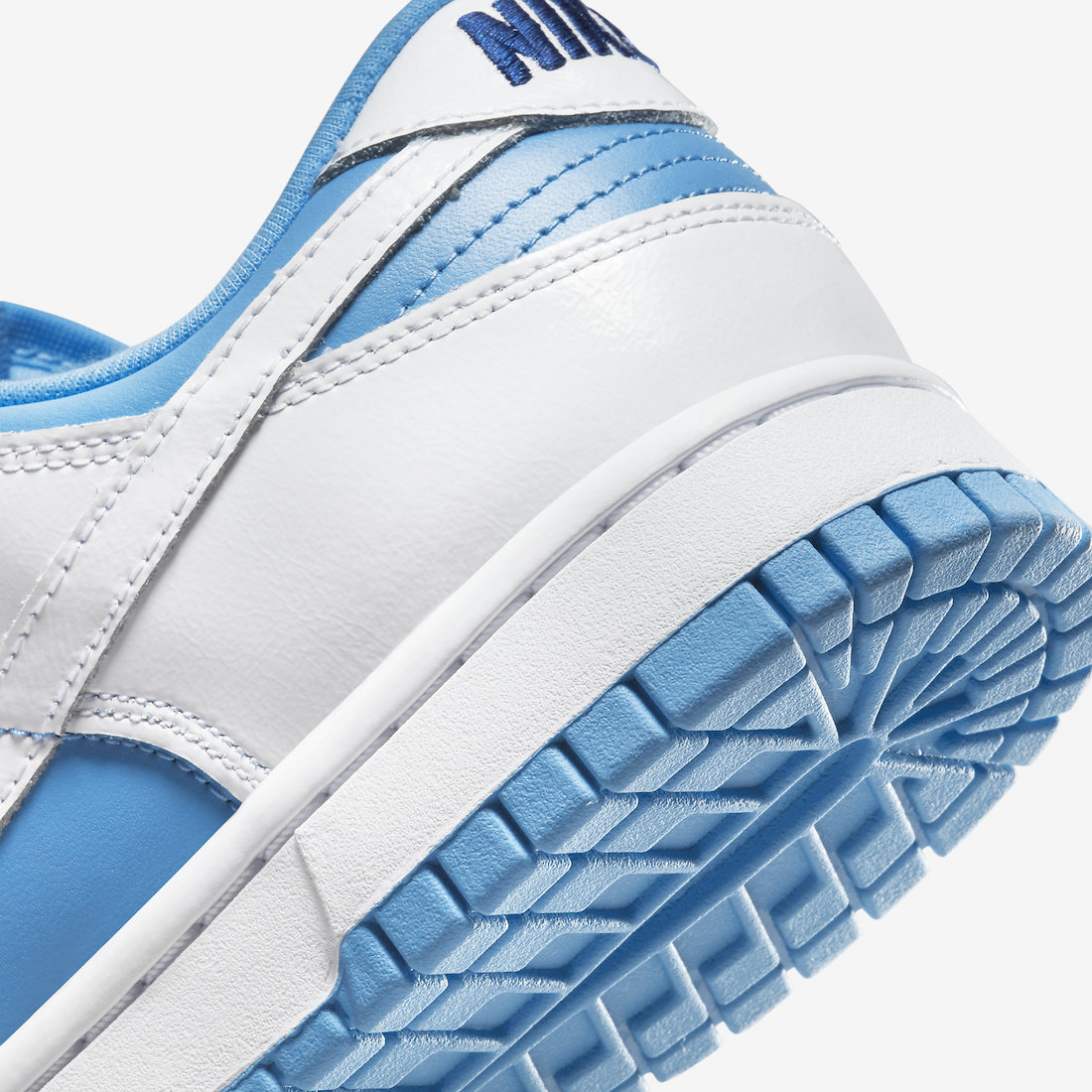 Nike Dunk Low White University Blue Royal Blue DJ9955-101 Release Date Info