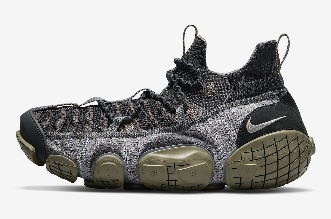 Nike ISPA Link Black Medium Olive CN2269-003 Release Date Info