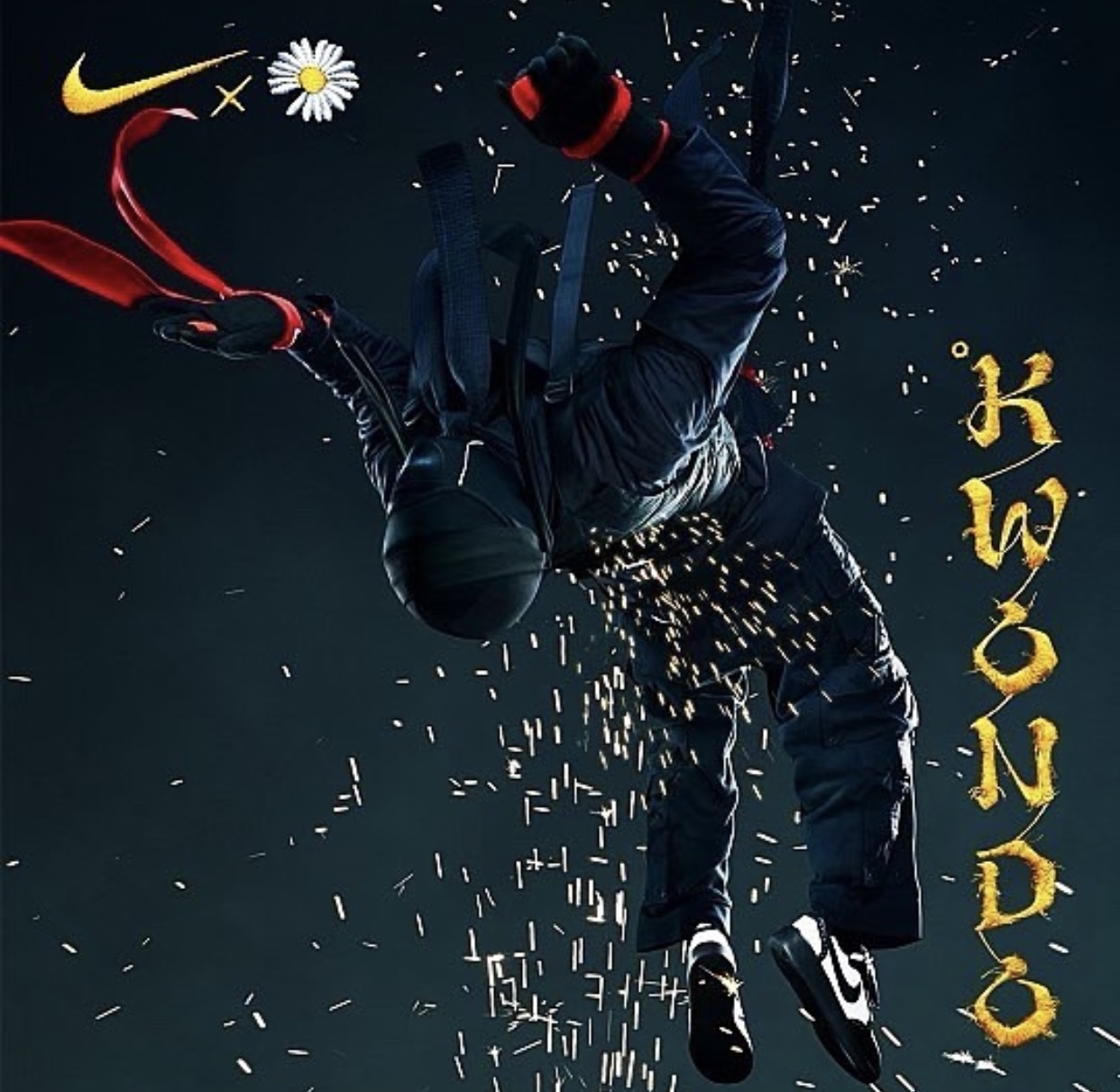 Peaceminusone Nike Kwondo 1 Panda
