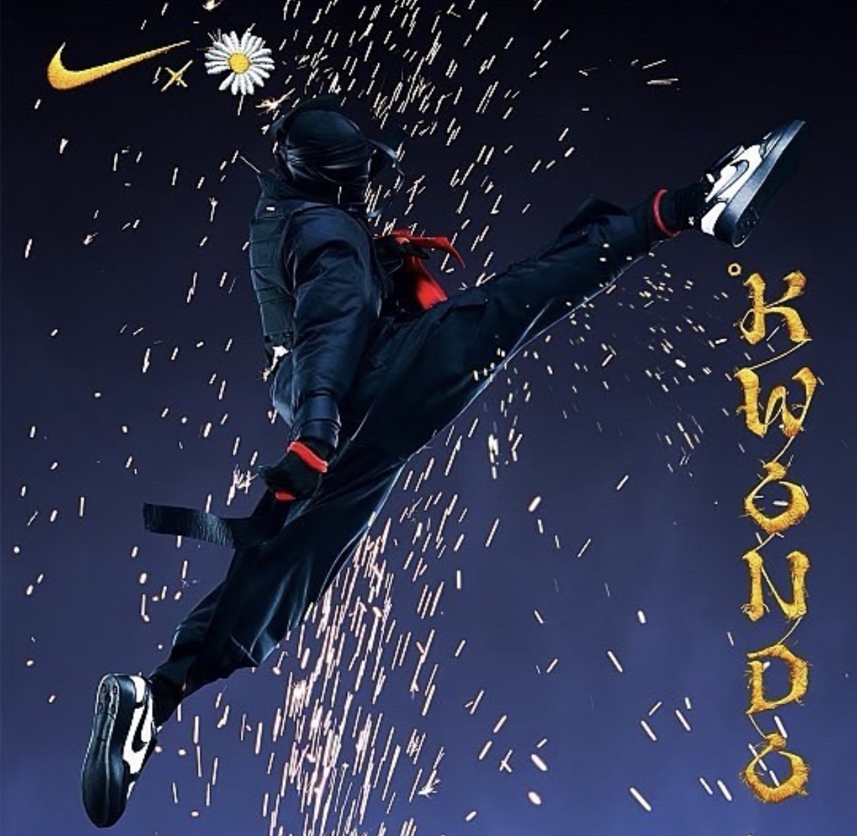 Peaceminusone Nike Kwondo 1 Panda