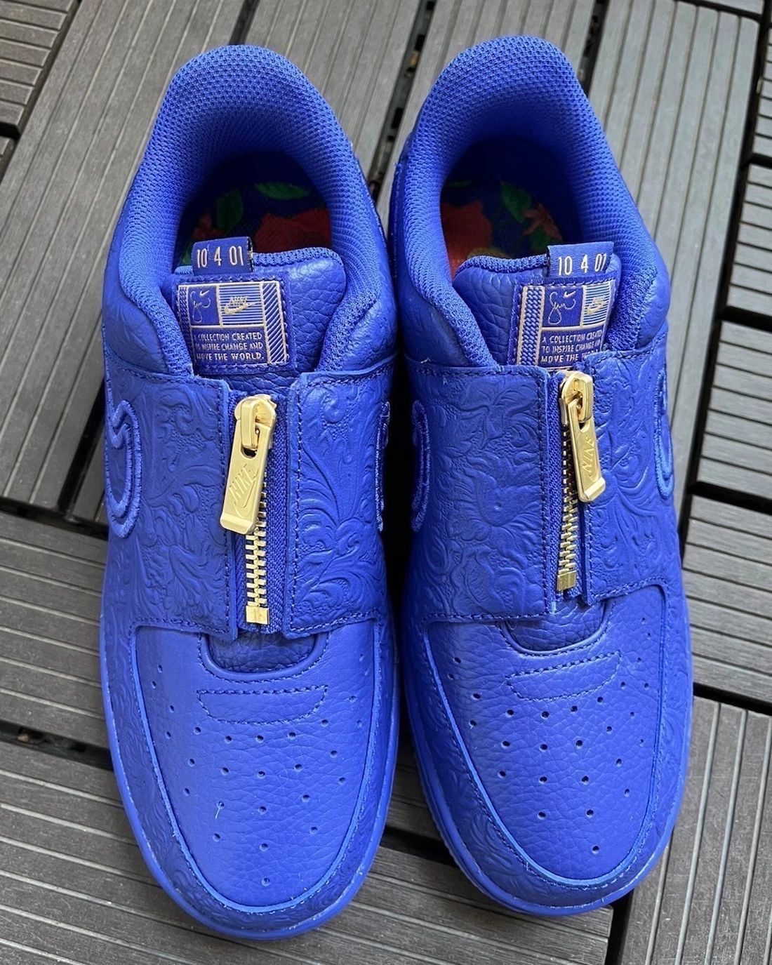 Serena Williams Nike Air Force 1 Blue Release Date Info