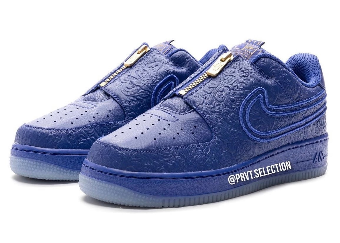 Detailed Look at the Serena Williams x Nike Air Force 1 Low in Blue