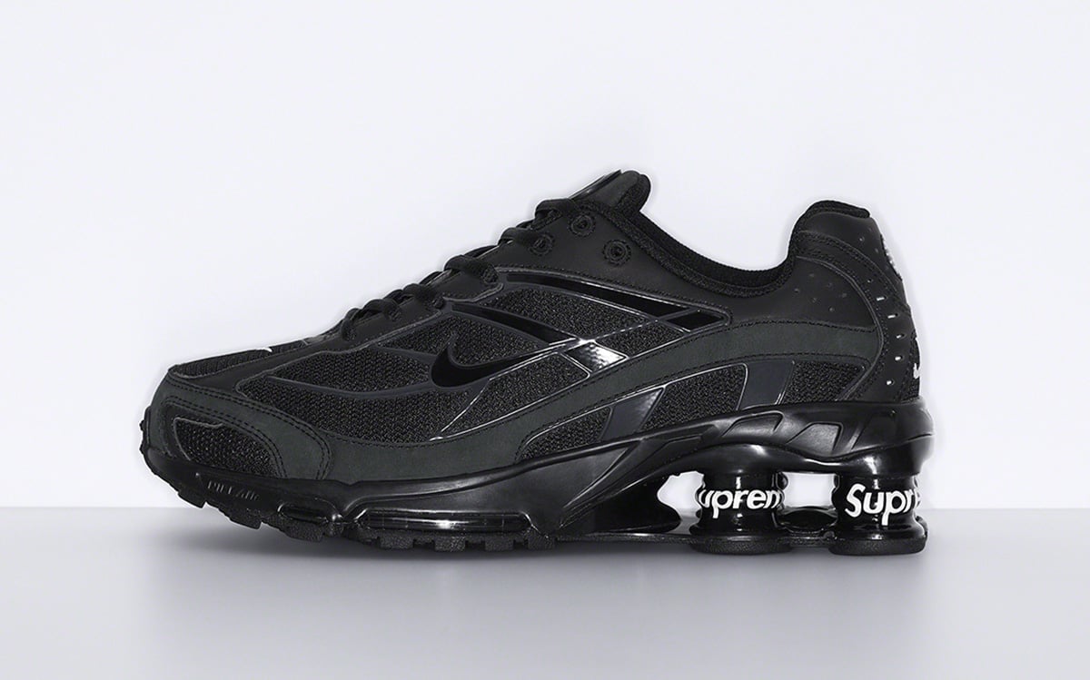 Supreme Nike Shox Ride 2 Black Release Date