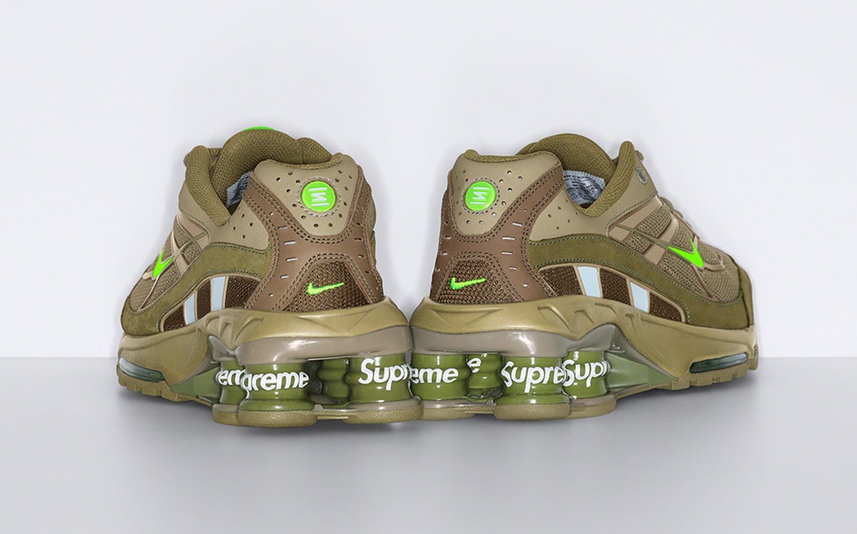 Supreme Nike Shox Ride 2 Olive Release Date