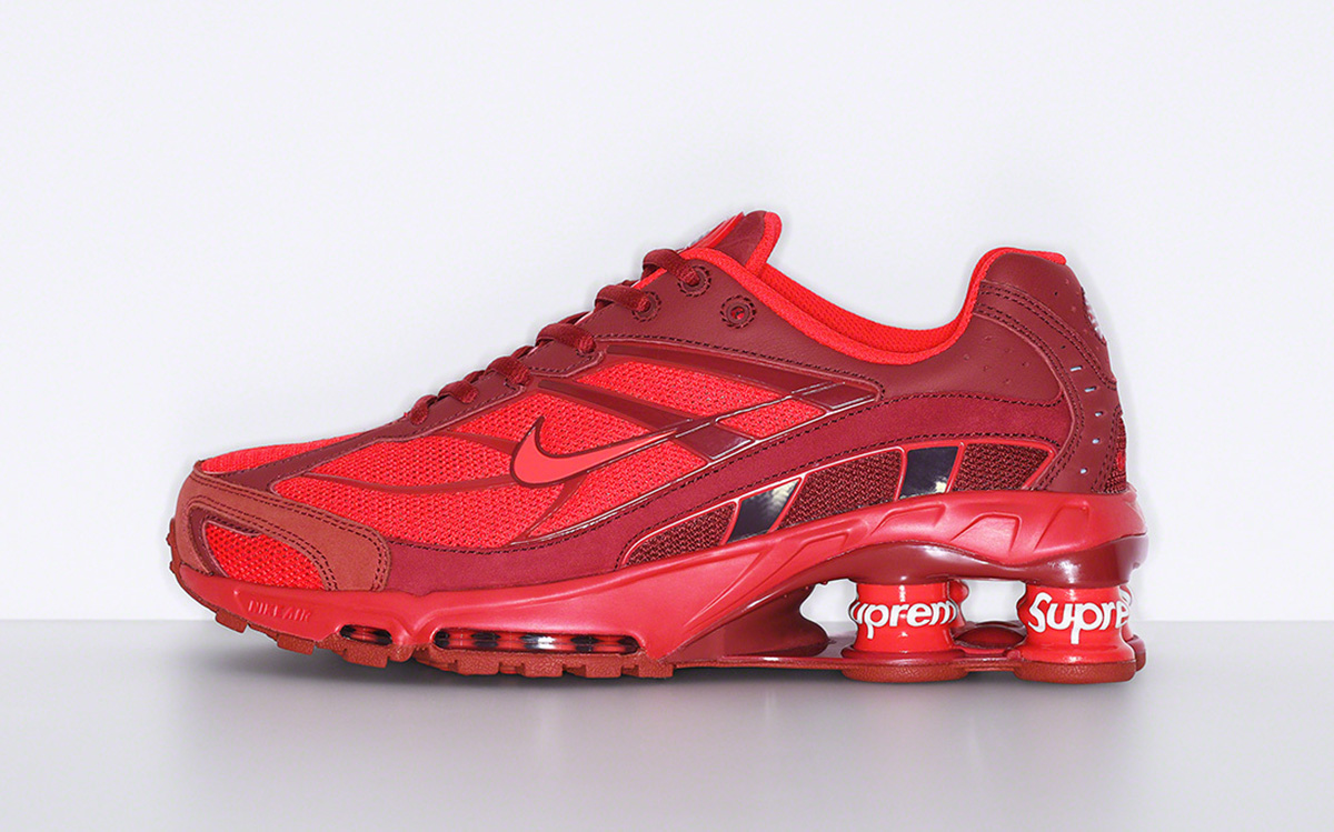 Supreme Nike Shox Ride 2 Red Release Date