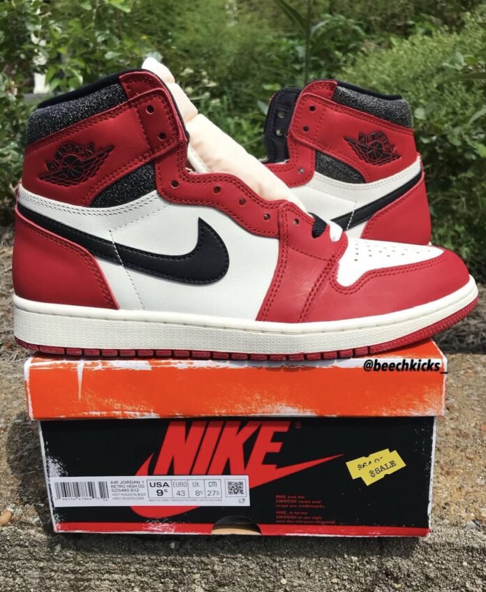 air jordan 1 chicago release