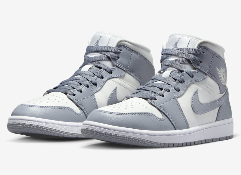 Air Jordan 1 Mid Grey Sail WMNS BQ6472115 Release Date Info SneakerFiles