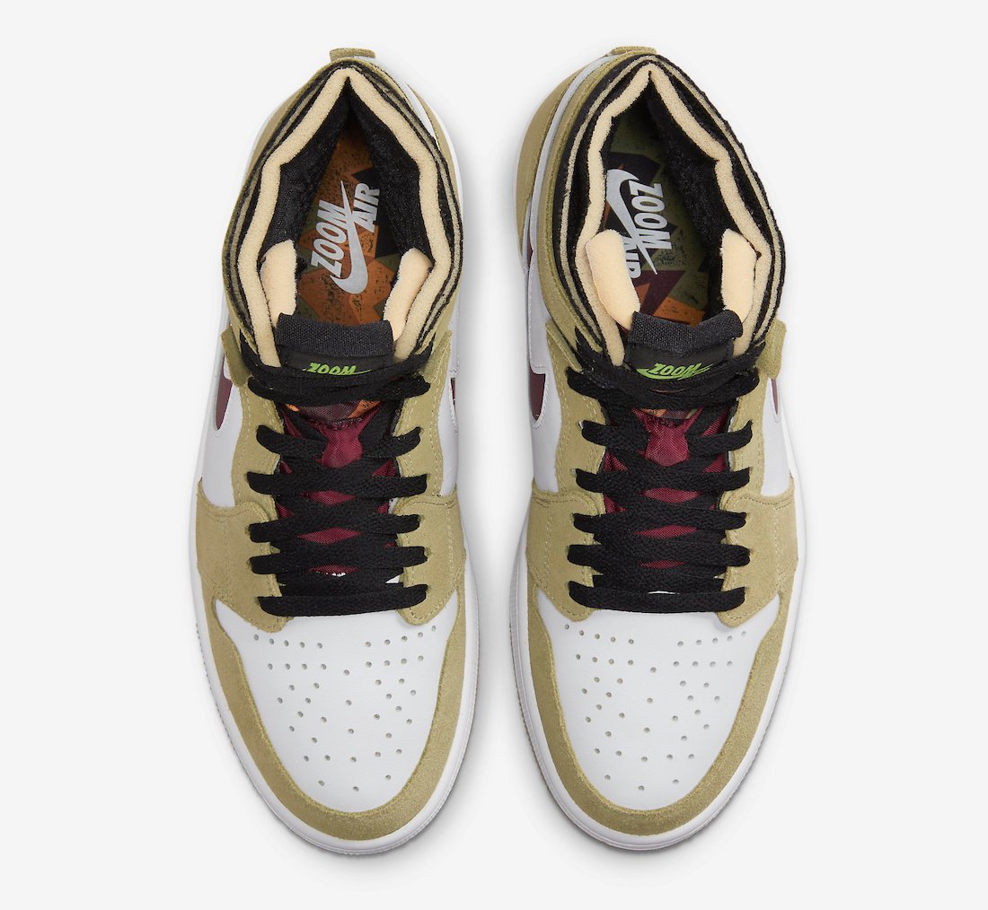 Air Jordan 1 Zoom CMFT Neutral Olive CT0978-203 Release Date Info