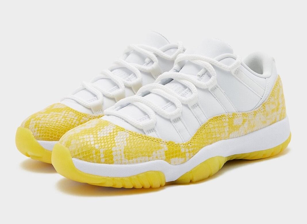 Air Jordan 11 Low Yellow Snakeskin AH7860107 Release Date + Where to