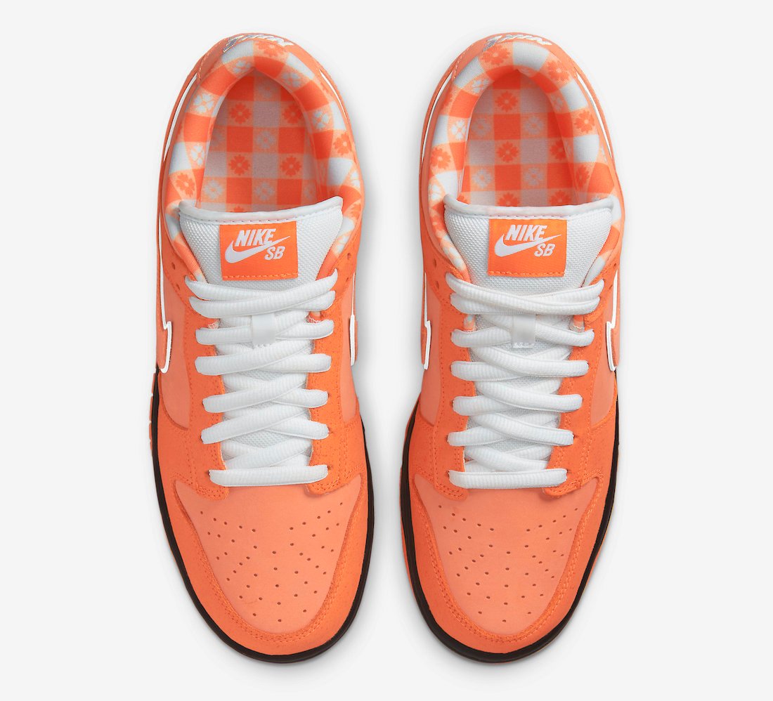 Concepts Nike SB Dunk Low Orange Lobster FD8776-800 Release Date