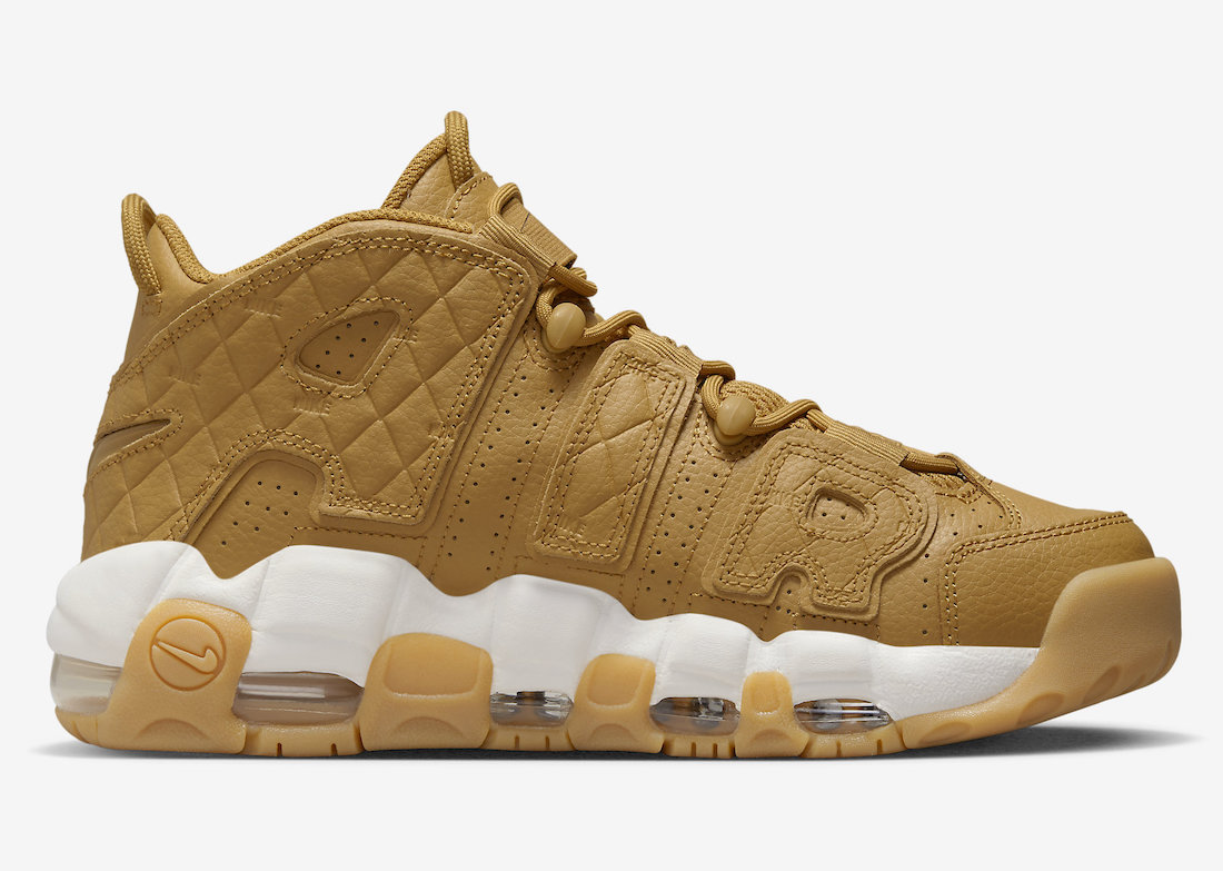 Nike Air More Uptempo Wheat Gum DX3375-700 Release Date Info